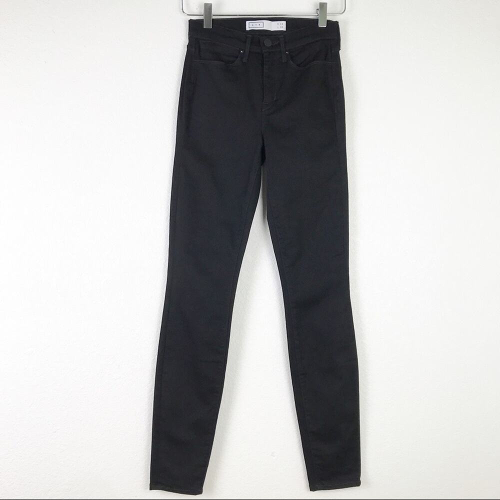 AYR Skinny Jeans Minimalist 9" Rise Made in USA Fall Winter Denim Stretch 24